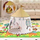 Cort de joaca textil wigwam 110x117cm